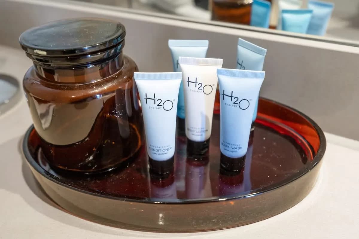 High-Quality Shampoo and Conditioner & Toileteries
