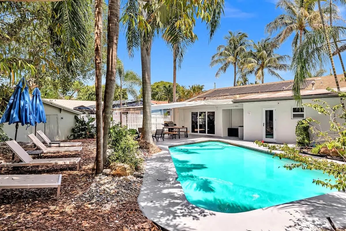 Oakland Park Oasis | Heated Pool | 4BR Retreat