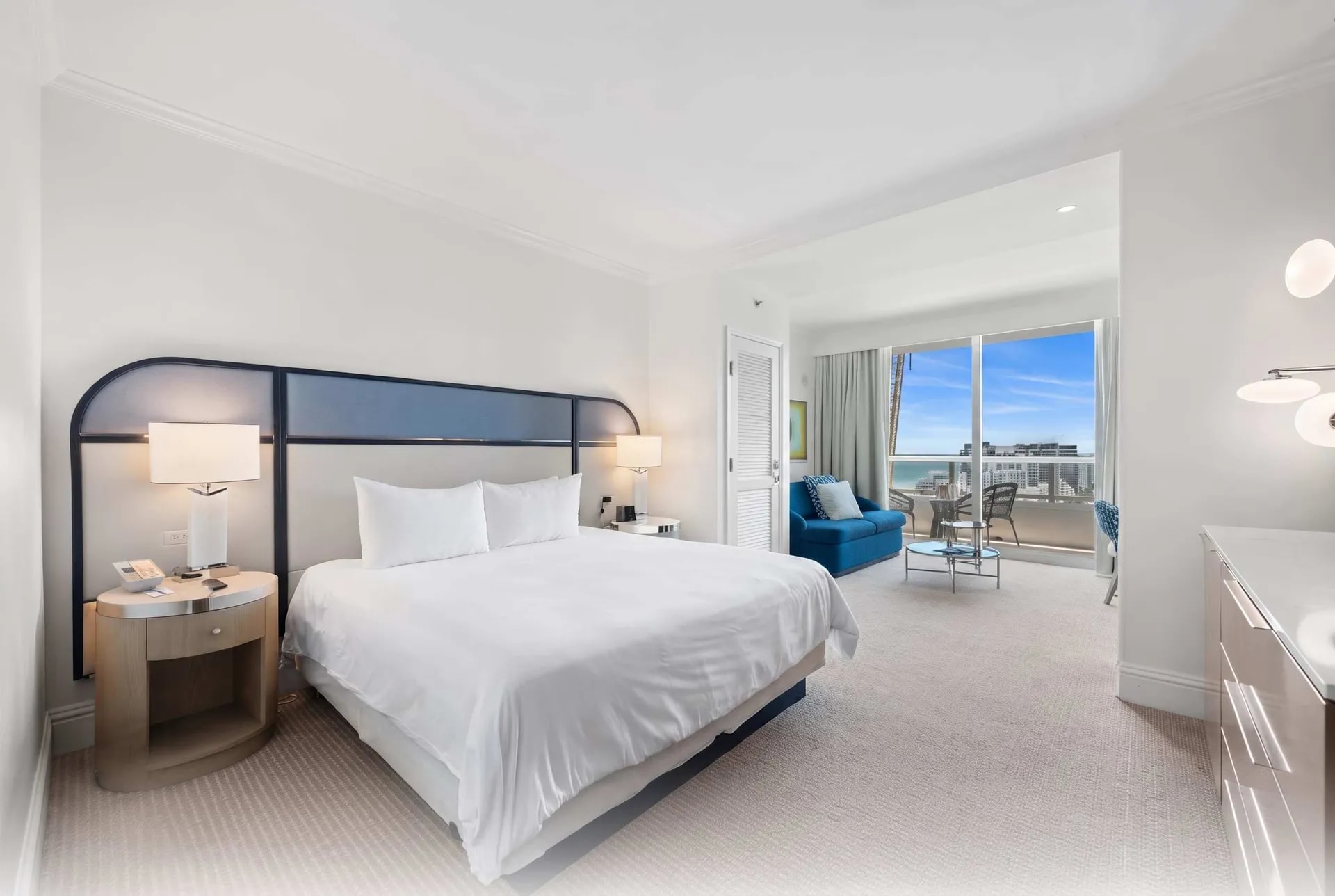 FontaineBleau|2BR High Floor w/ Bay & Ocean View